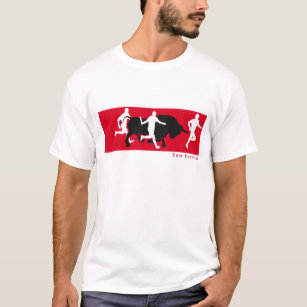 San Fermin, Pamplona: mit den Stieren laufen, T-Shirt