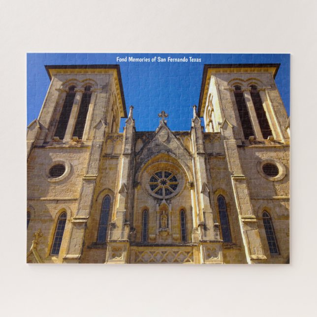 San Fernando Kathedrale Texas. Jigsaw Puzzle (Horizontal)