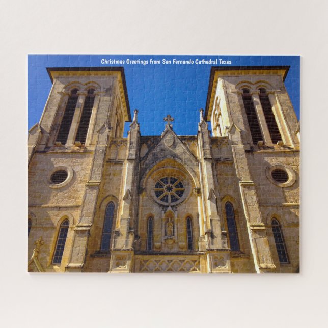 San Fernando Kathedrale Texas. Puzzle (Horizontal)