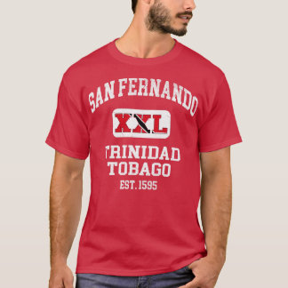 San Fernando Trinidad und Tobago XXL Athletic desi T-Shirt