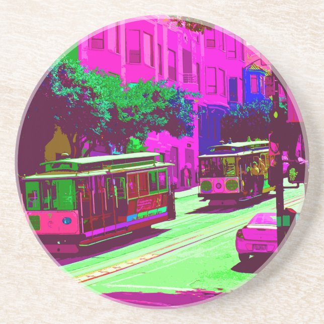 San Francisco 003 Getränkeuntersetzer (Vorne)