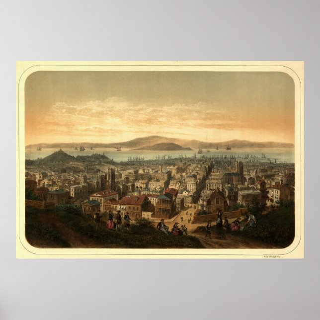 San Francisco, 1860 Poster (Vorne)