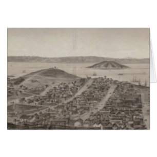 San Francisco, 1862 aus dem russischen Hügel