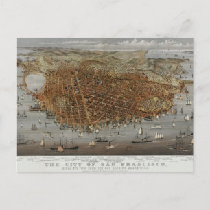 San Francisco 1878 Postkarte