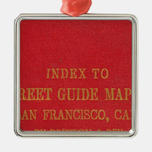 San Francisco 2 Ornament Aus Metall
