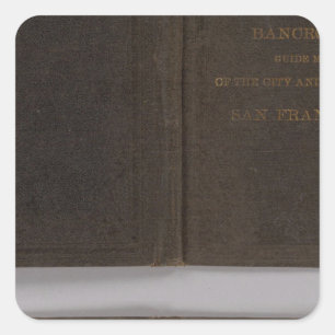 San Francisco 4 Quadratischer Aufkleber