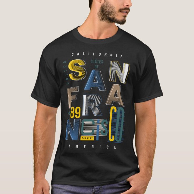 San Francisco 7 T-Shirt (Vorderseite)