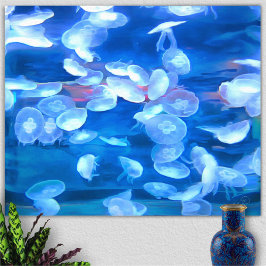 San Francisco Aquarium Jellyfish 0925 Art Print Poster