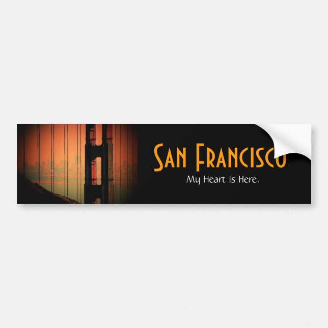 San Francisco Autoaufkleber - besonders (Vorne)