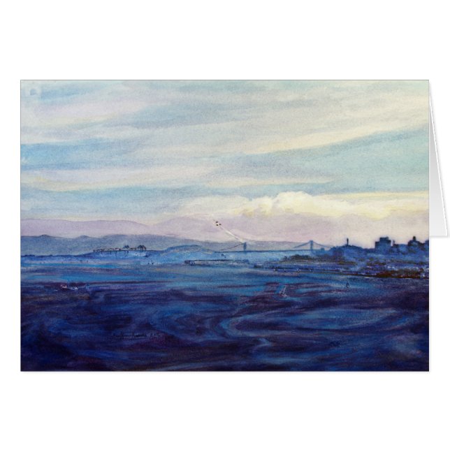 San Francisco Bay 3, Blue Angels 1984 (Vorderseite (Horizontal))