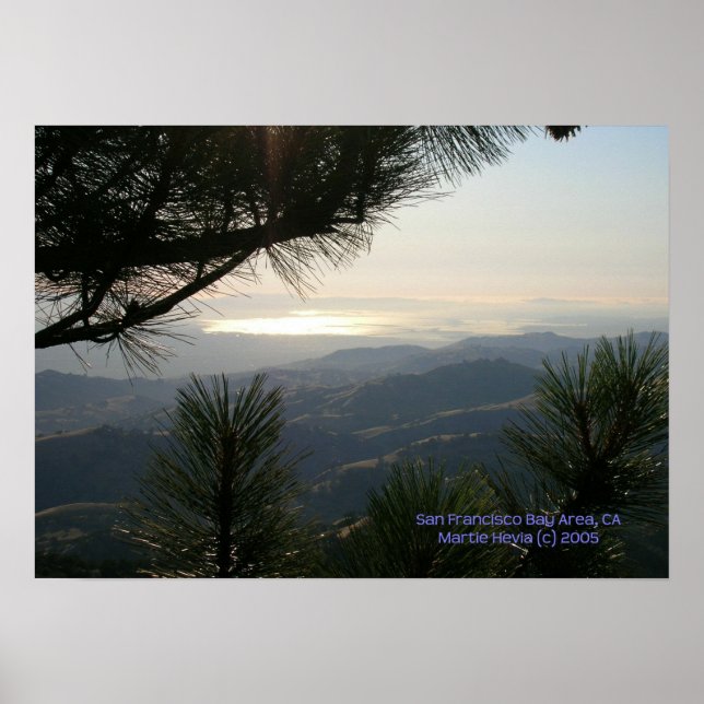 San Francisco Bay Area Print - Wählen Sie Ihren Ra Poster (Vorne)