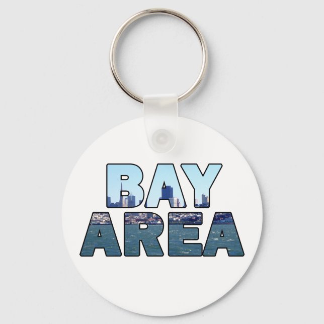 San Francisco Bay Area Schlüsselanhänger (Vorderseite)