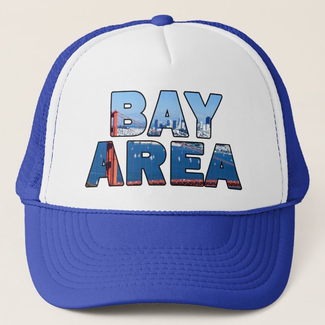  San Francisco Bay Area Truckerkappe (Vorderseite)