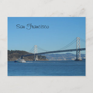 San Francisco Bay Bridge Postkarte