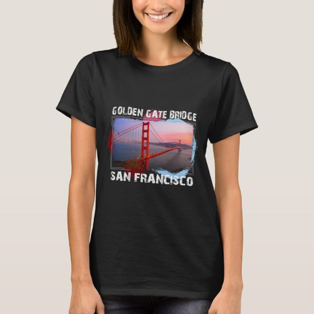 San Francisco Bay Golden Gate Bridge, great gift T-Shirt (Vorderseite)