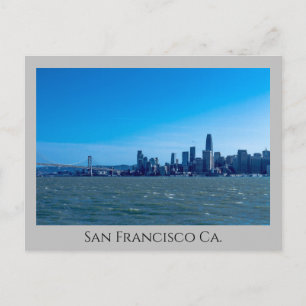 San Francisco Bay Kalifornien Postkarte