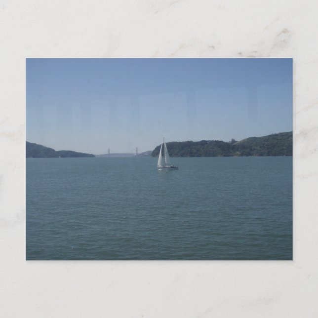 San Francisco Bay Postkarte (Vorderseite)