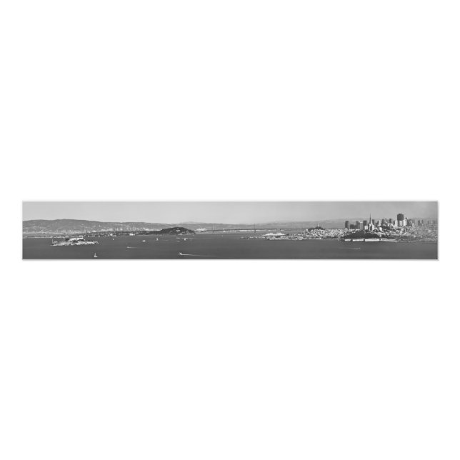 San Francisco Bay Print Fotodruck (Vorne)