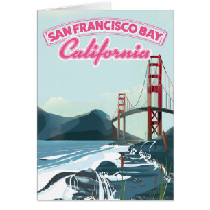 San Francisco Bay Reiseplakat