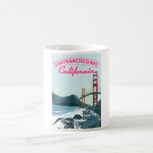San Francisco Bay Reiseplakat Kaffeetasse