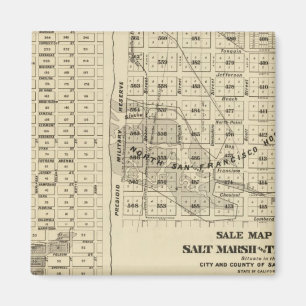 San Francisco Bay Salt Marsch 2 Magnet