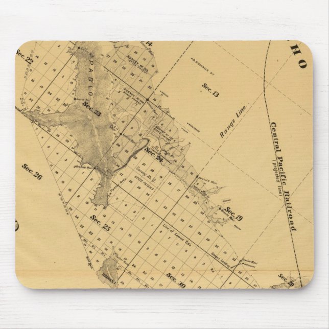 San Francisco Bay Salt Marsch Mousepad (Vorne)