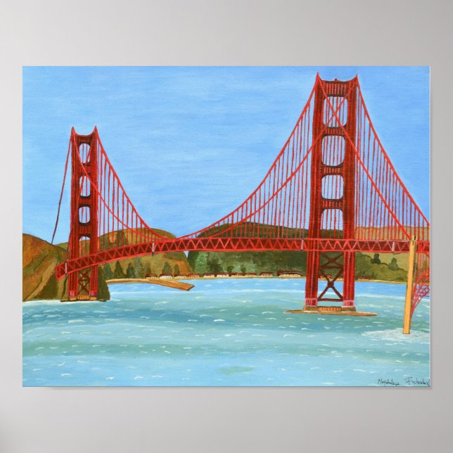 San Francisco Bridge Poster (Vorne)