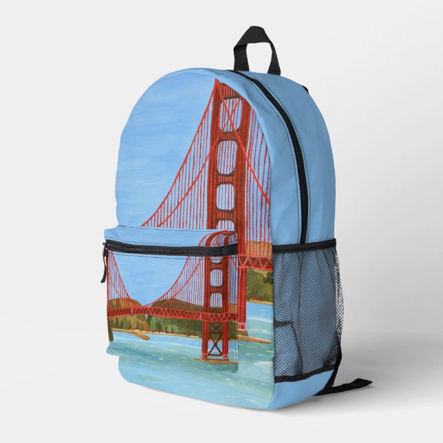 San Francisco Bridge Rucksack  (Rückseitige Ecke Rechts)
