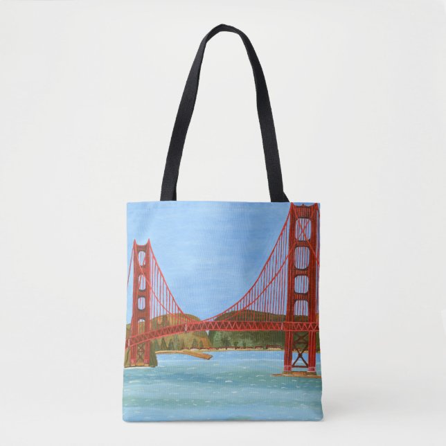 San Francisco Bridge Tote Bag (Vorderseite)