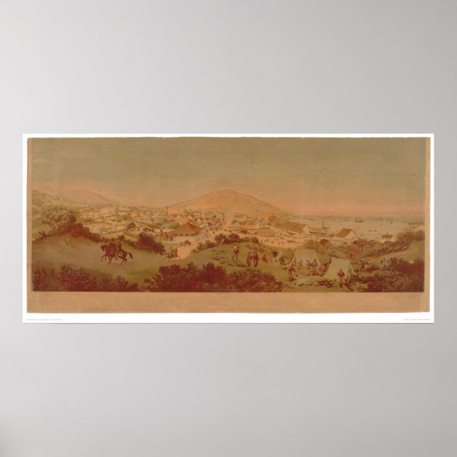 San Francisco, CA. (1512A) Poster (Vorne)