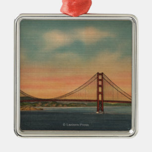 San Francisco, CA 2 Ornament Aus Metall