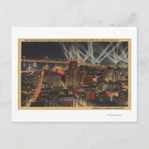 San Francisco, CA 3 Postkarte