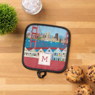 San Francisco, CA Die Stadt am Meer Topflappen