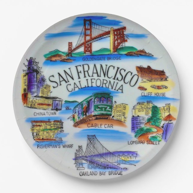 San Francisco CA Party Teller (Vorderseite)