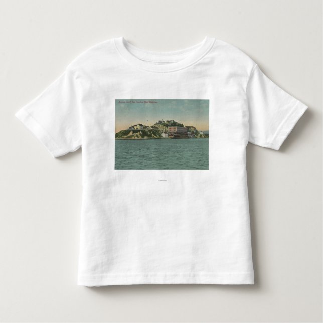 San Francisco, CAAlcatraz Insel Gefängnis-Ansicht Kleinkind T-shirt (Vorderseite)