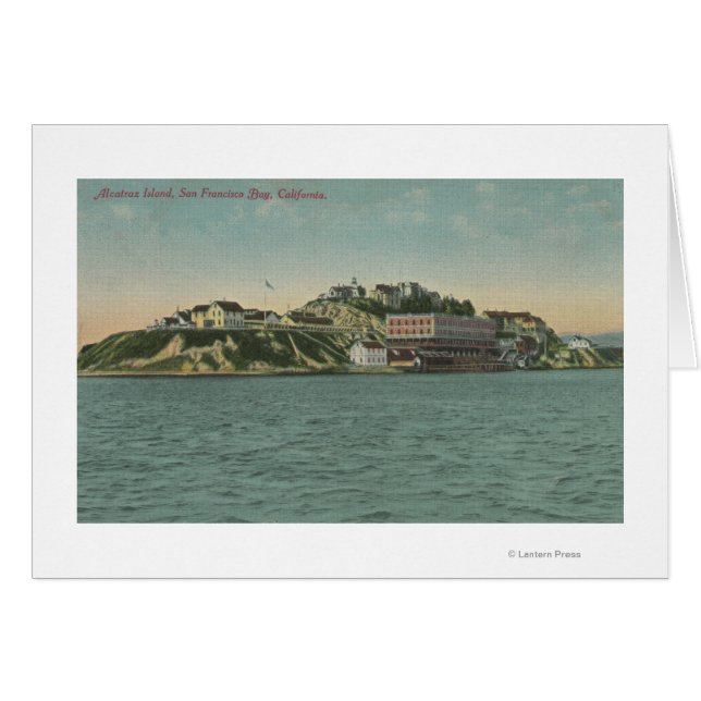 San Francisco, CAAlcatraz Island Prison View (Vorderseite (Horizontal))
