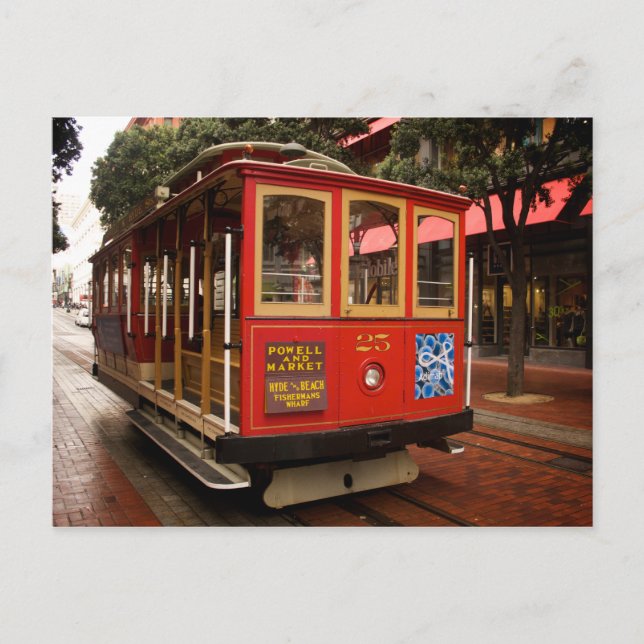 San Francisco Cable Car 2013 Kalender Postkarte (Vorderseite)