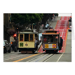 San Francisco Cable Car #2 Card