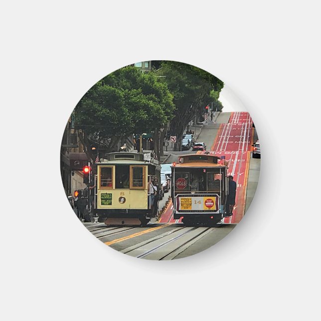 San Francisco Cable Car #2 Magnet (Vorne)
