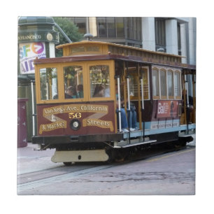 San Francisco Cable Car Fliese