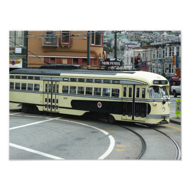 San Francisco Cable Car Fotodruck (Vorne)