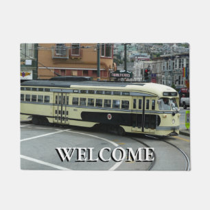 San Francisco Cable Car Fußmatte