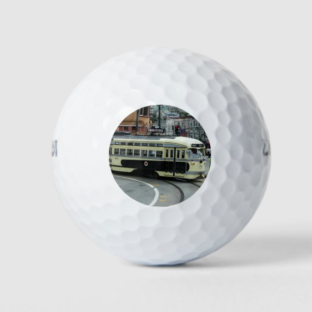 San Francisco Cable Car Golfball (Vorderseite)