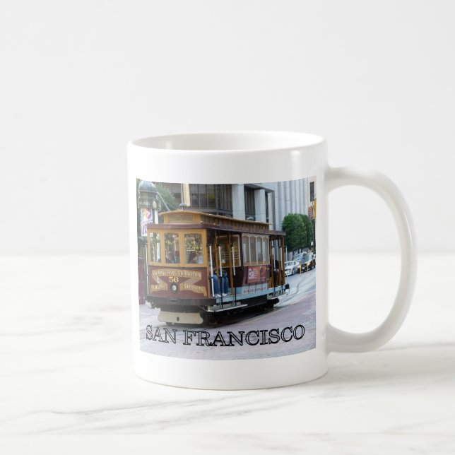 San Francisco Cable Car Kaffeetasse (Rechts)
