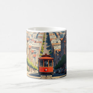 San Francisco Cable Car Kaffeetasse