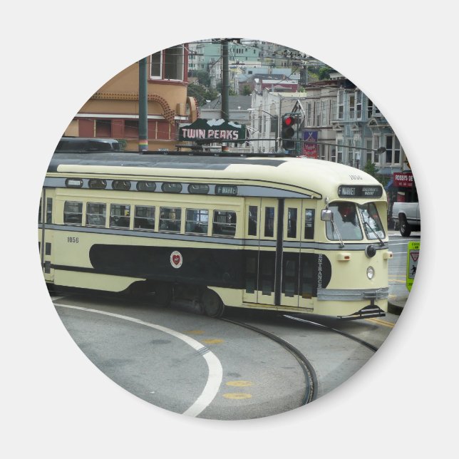 San Francisco Cable Car Magnet (Vorne)