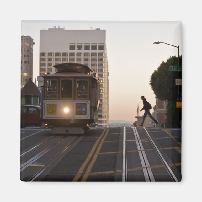 San Francisco Cable Car Magnet (Vorne)