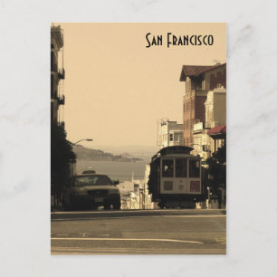 San Francisco Cable Car Postkarte