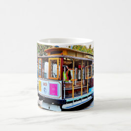 SAN FRANCISCO CABLE CAR SOUVENIR KAFFEE TASSE