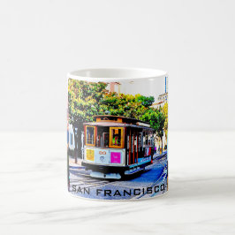 SAN FRANCISCO CABLE CAR SOUVENIR KAFFEE TASSE